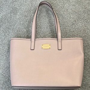 Michael Kors light pink shoulder purse